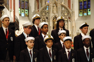 Boychoir of Ann Arbor performs Lost in Lake Michigan in Hradec Kralove