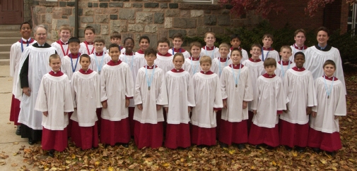 Performing Choir in vestments