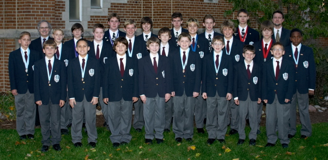 Performing Choir in blazers