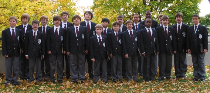 Performing Choir in blazers