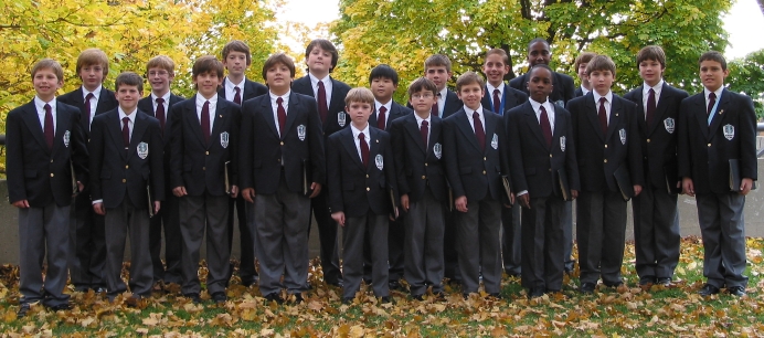 Performing Choir in blazers