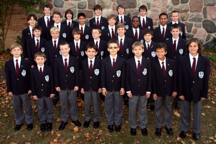 Performing Choir in blazers